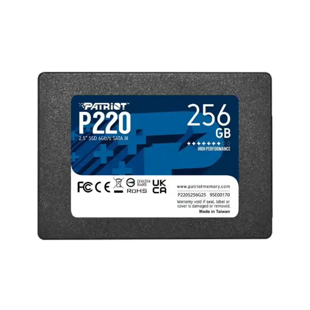 Ssd Sata P220 De 256gb Patriot