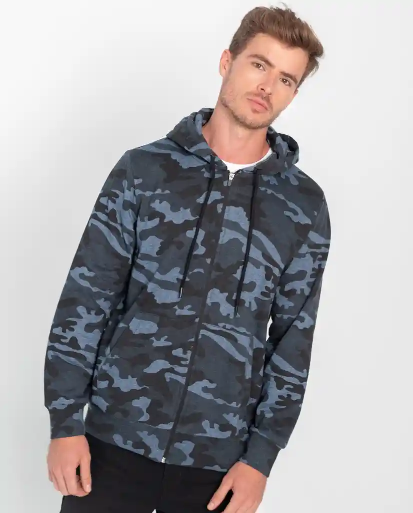 Buzos Azul Talla L Hombre Rifle 94009