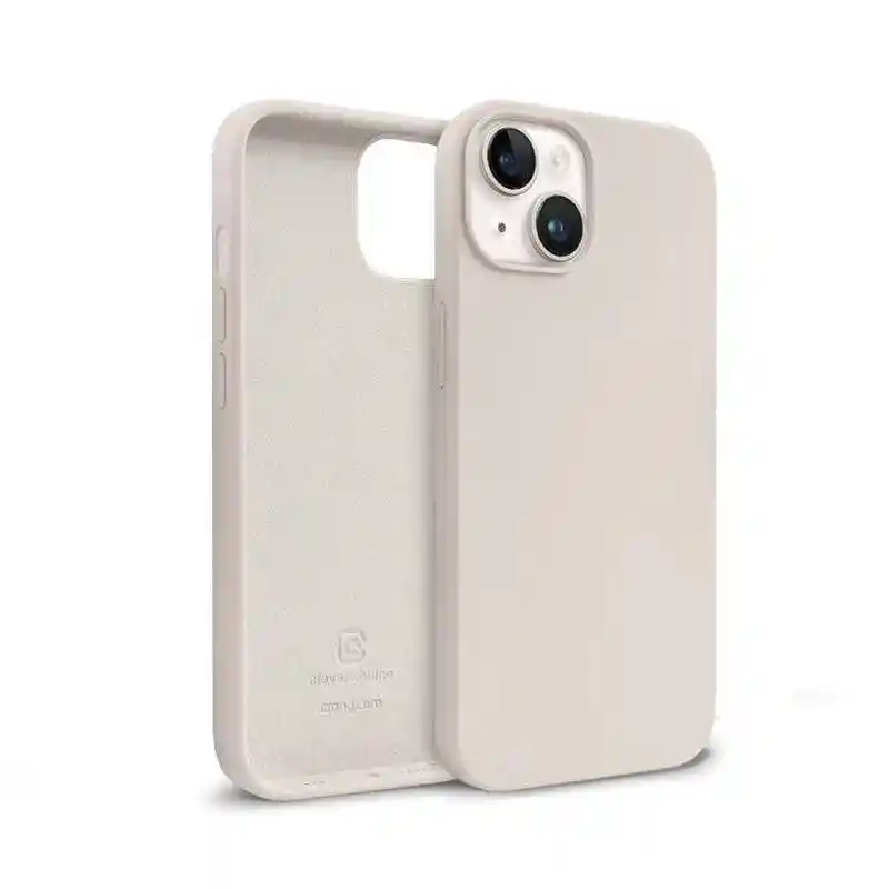 Estuche Silicone Case Iphone 12/12 Pro (beige)