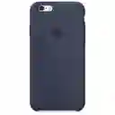 Combo Silicone Case + Vidrio Blindado Iphone 12/12 Pro (azul)