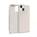 Combo Silicone Case + Vidrio Blindado Iphone 12/12 Pro (beige)
