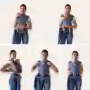 Fular Portabebé Todo En 1 Para Recién Nacido, Elástico, Suave Y Transpirable Azul - Emebe