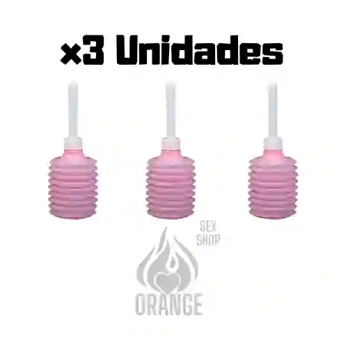 Combo De 3 Enemas De 200 Ml - Limpieza Eficiente Y Conveniente