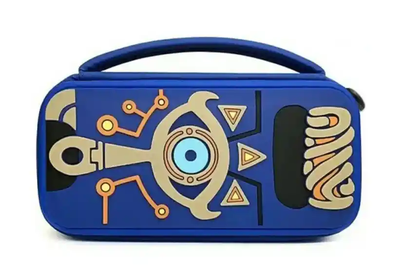 Estuche Edición Zelda Azul Para Nintendo Switch Estandar / Oled