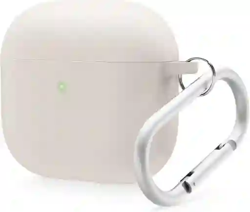 Estuche Para Airpods 4 De Silicona Con Arnés Elago En Stone