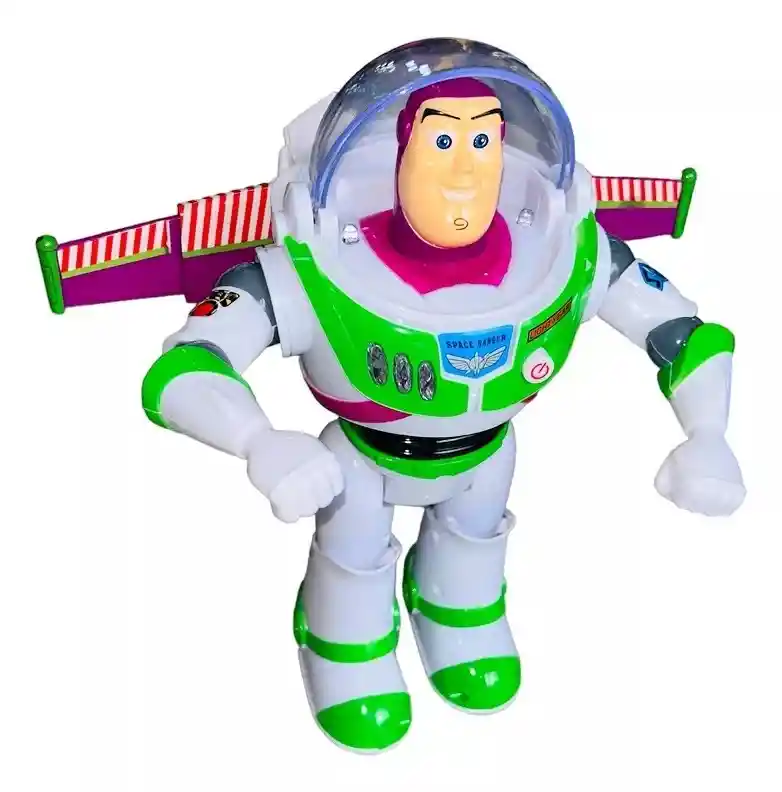 Figura Buzz Lightyear De Pilas Con Movimientos, Luces Y Sonidos