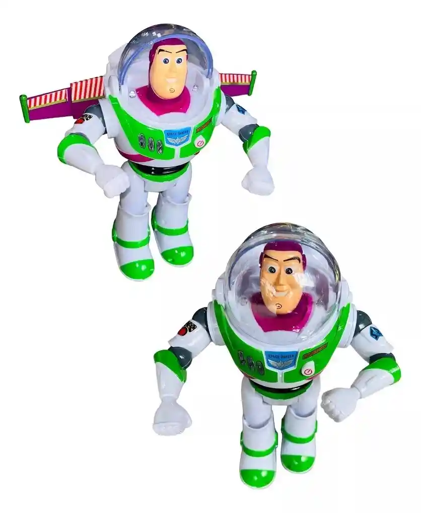 Figura Buzz Lightyear De Pilas Con Movimientos, Luces Y Sonidos