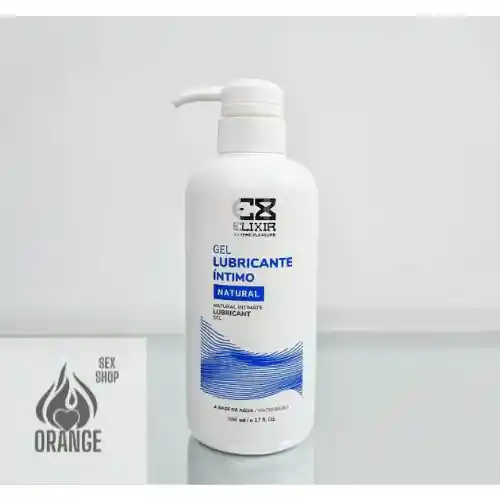 Elixir Lubricante Botella 500ml A Base De Agua, Neutro Tipo Gel- La Solución Perfecta Para Tu Comodidad Íntima