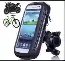 Soporte Celular Moto Impermeable Estuche Bicicleta