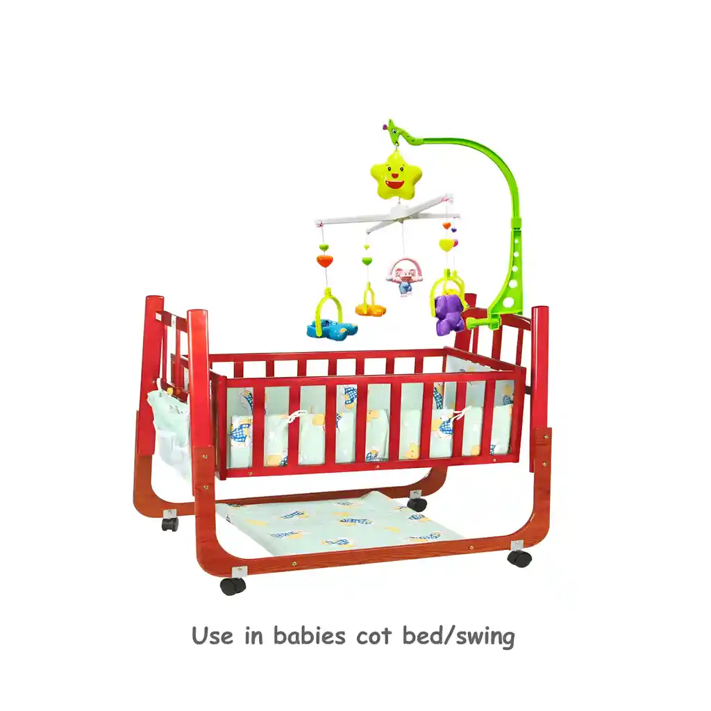 Movil Musical Para Bebes De Cuerda Para Cunas Baby Elefantes