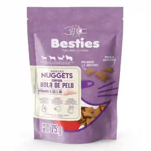 Snacks Nuggets Gatos Control Bola De Pelo - Besties
