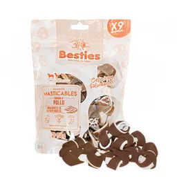 Huesos Masticables Mini Sabor Pollo - Besties