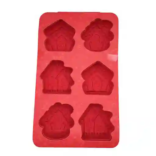 Moldes Expressions 6 Ud 16x27cm Rojo Silicona