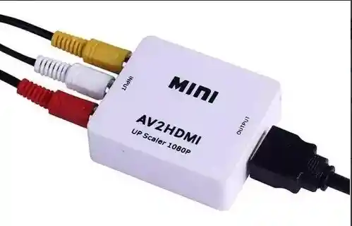 Convertidor Adaptador De Rca A Hdmi Video Full Hd 1080p