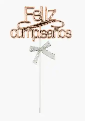 Letrero Feliz Cumpleaños Cake Topper Adorno De Pastel