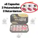 Combo X6 Pildoras Potenciador Retardante Eyaculación Hormiga Negra (gold Ant) - ¡controla Y Sorprende En La Intimidad!