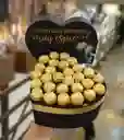 Corazón Con Chocolates Ferrero Rocher
