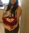Corazón Con Rosas, Chocolate Gourmet Y Ferrero - Pequeño
