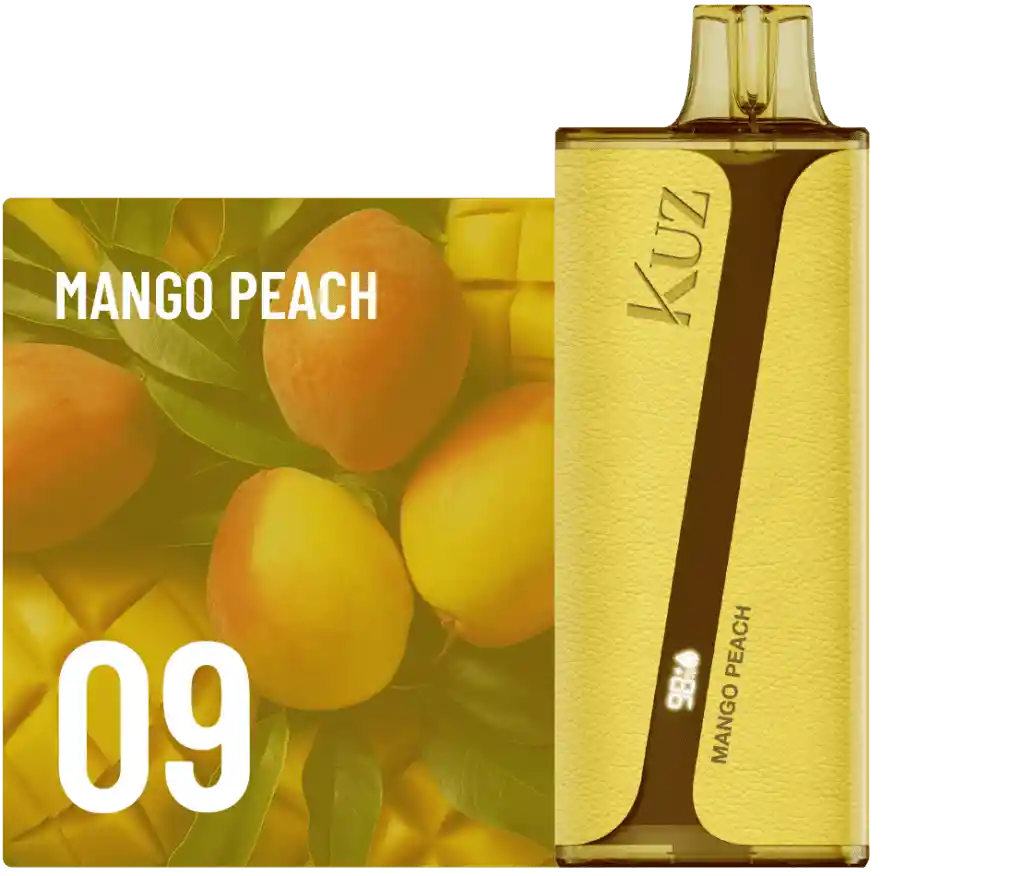 Vape Desechable Kuz X Dababy 9000 Puffs Mango Peach