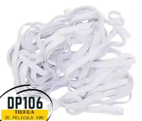 Elastico Resorte Caucho Blanco 2 Cm X Metros