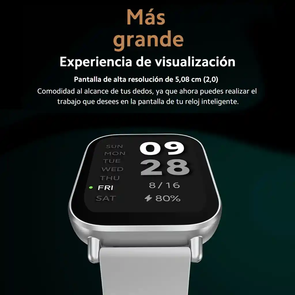 Xiaomi Redmi Watch 5 Active, Smartwatch Con Llamadas Bt, Negro