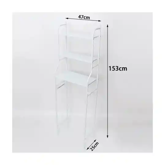 Organizador De Baño Estanteria Mueble Ahorrador De Espacio 3 Resistente