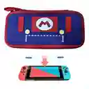 Estuche Edicion Mario Vestido + Vidrio Para Nintendo Switch