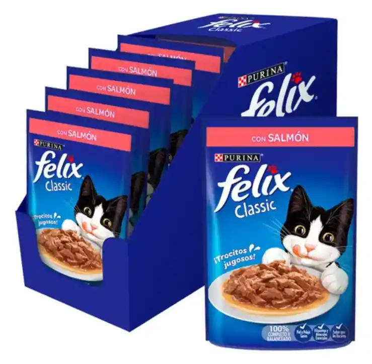 Felix Alimento Para Gato Pack X6