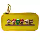 Estuche Edicion Mario Versiones + Vidrio Para Nintendo Switch