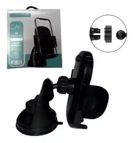 Holder Soporte Celular Carro Chupa 360° Giratorio Treqa