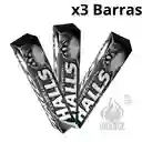 3 Barras De Halls Negro - Potencia El Placer Del Sexo Oral