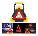 Triangulo Led Para Carretera Luz Animada +reflecto+cargador