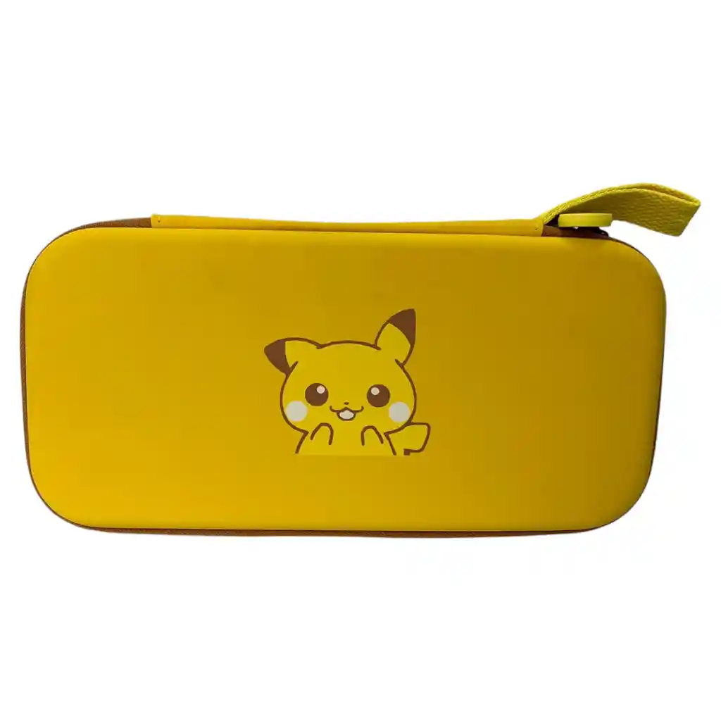 Estuche Edicion Pikapika + Vidrio Para Nintendo Switch Oled