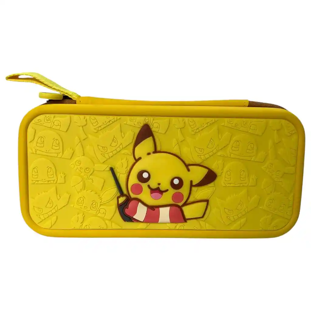 Estuche Edicion Pikapika + Vidrio Para Nintendo Switch Oled