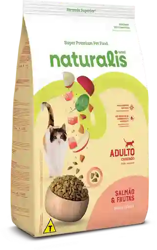 Naturalis Gatos Castrado Salmon Y Frutas 1.5 Kg Naturalis Gato Salmon Y Frutas 1.5 Kg