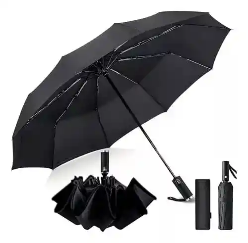 Sombrilla Automatica Con Protector Solar