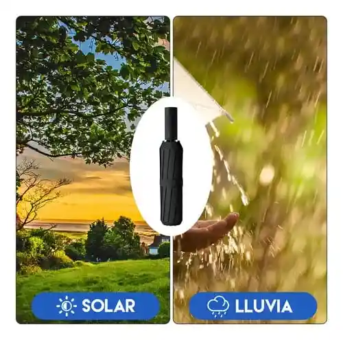 Sombrilla Automática Paraguas Con Protector Solar