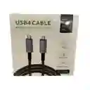 Cable Tipo C A Tipo C 4.0 240w 8k