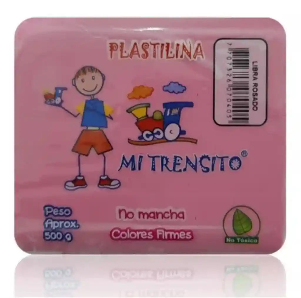 Mi Trensito Plastilina Rosado Libra