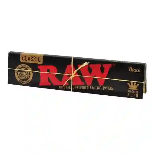 Rila Raw Classics Black King Size Slim