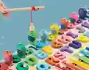 Juego Educativo Abaco Letras Numeros Figuras En Madera Y Xilofano Niños
