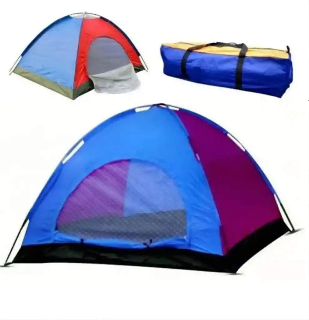 Carpa Camping Para 6 Personas Impermeable Acampar Aire Libre Vacaciones