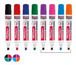Marcador Borrable Offiesco Colores X8