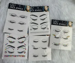 Gemas Layitin Crystals Adhesivas Pegatinas Para Ojos Y Rostro