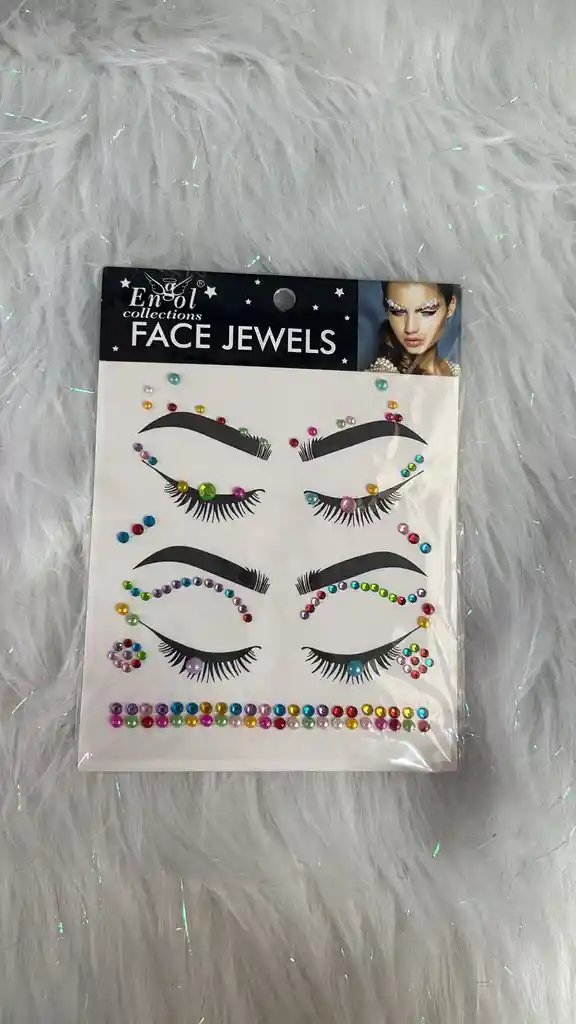 Gemas Layitin Crystals Adhesivas Pegatinas Para Ojos Y Rostro