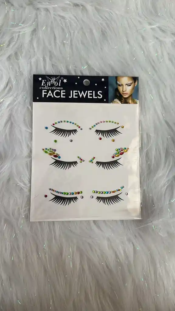 Gemas Layitin Crystals Adhesivas Pegatinas Para Ojos Y Rostro