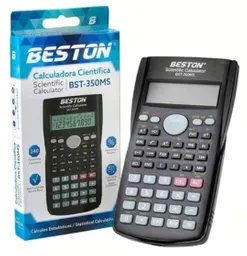 Calculadora Científica Beston Color Negro Bst - 350 ms