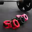 Seguro Barra Olímpica Collarin Tope Clips Profesional Gym X2 (negro)