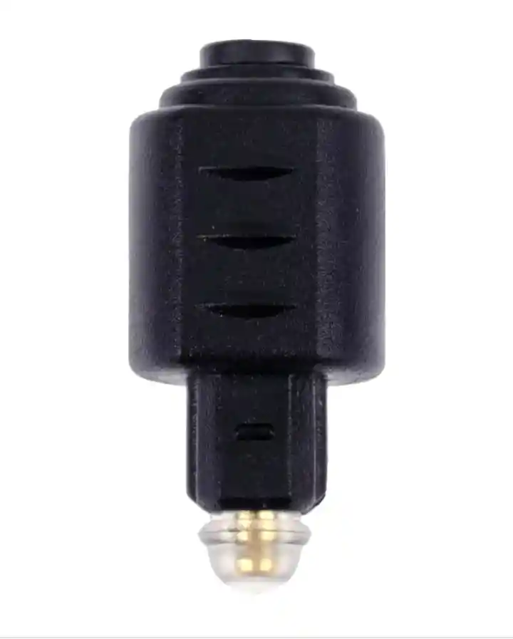 Adaptador De Audio Óptico Toslink Macho A Mini, Conector Hembra De 3,5mm. De Óptico A 3.5mm