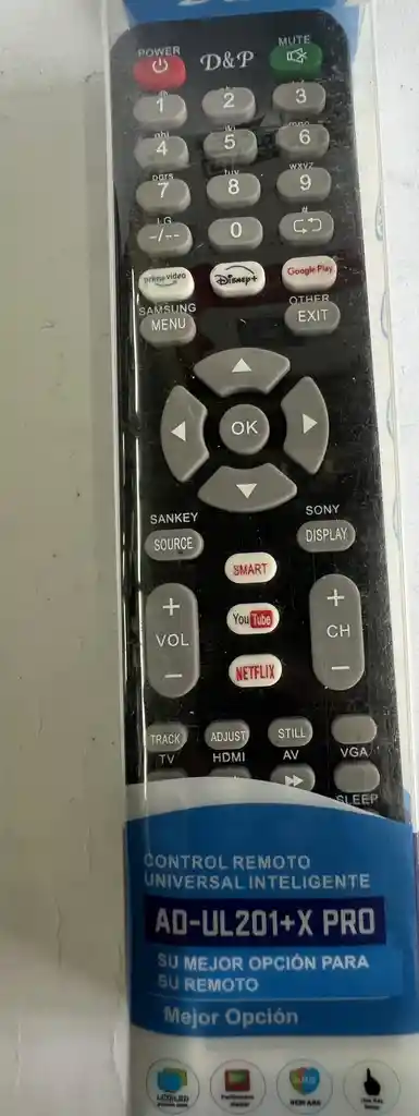 Universal Control Remotopara Tv.